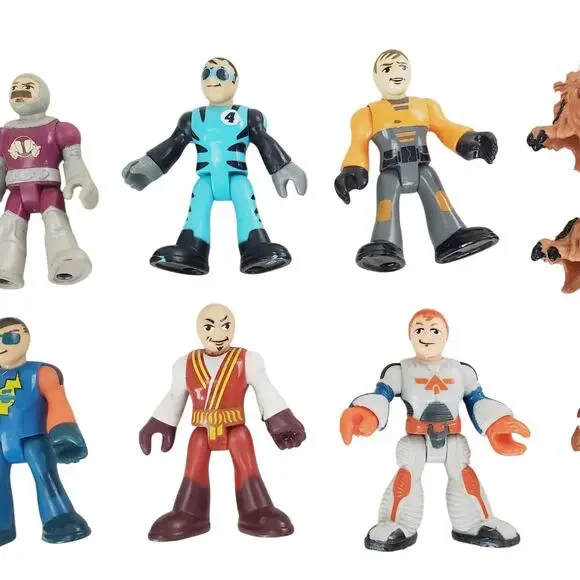 Imaginext Figures Lot of 16 Boy Toy Collectible Fun Characters Make Believe - Picture 3 of 10